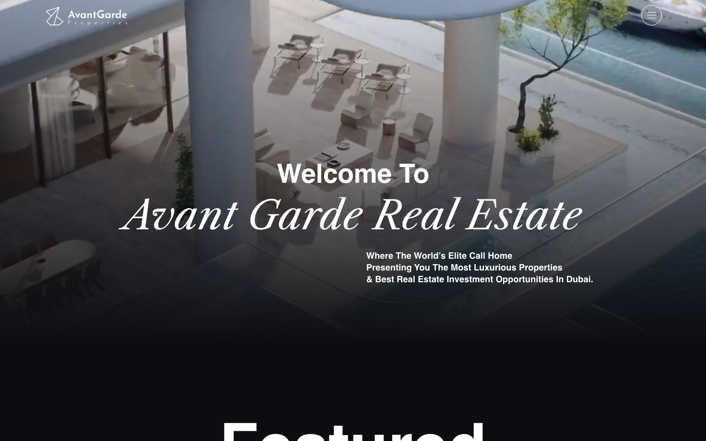 Screenshot of Avantgarde Properties