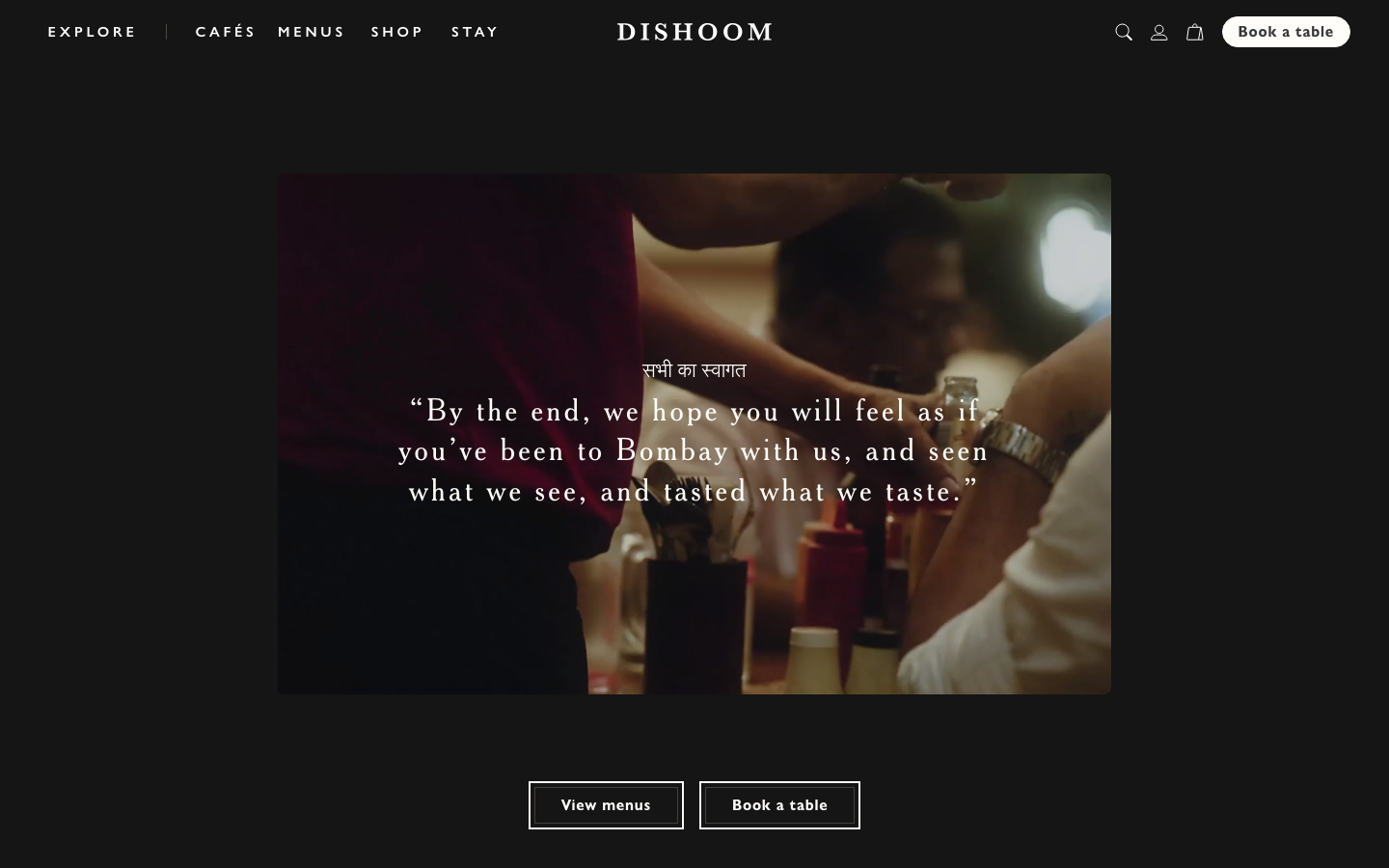 Screenshot of Dishoom