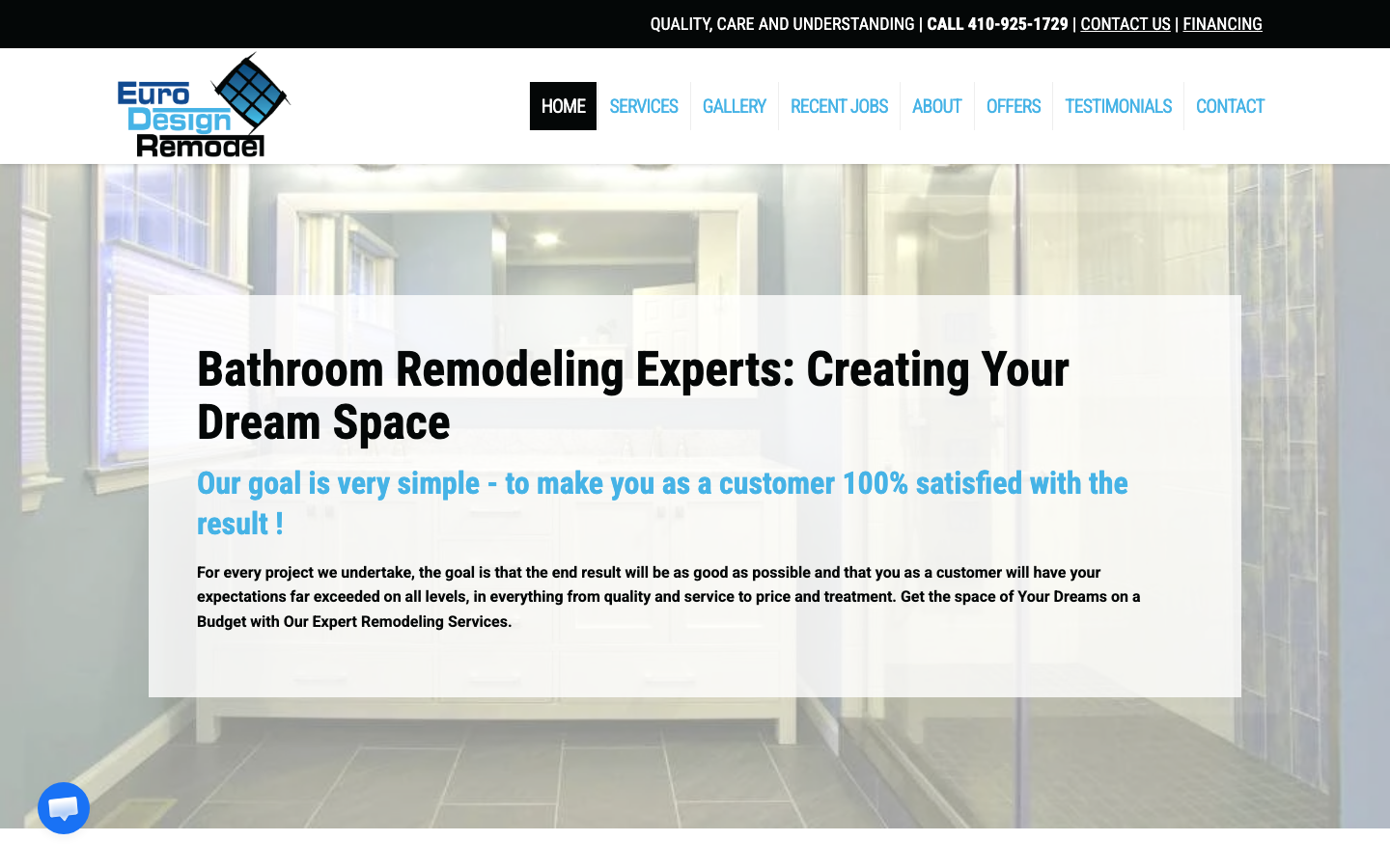 Screenshot of Euro Design Remodel