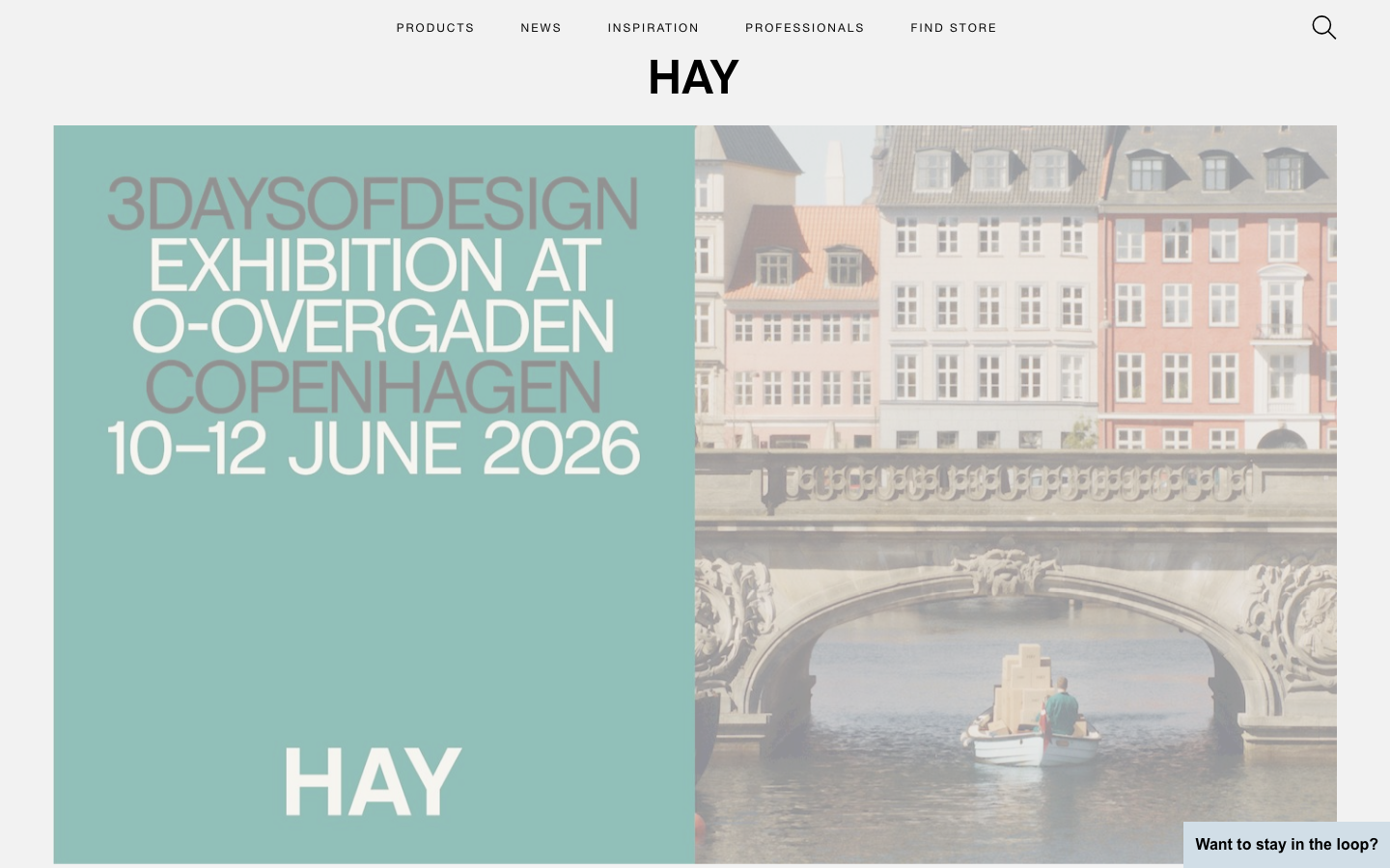 Screenshot of Hay