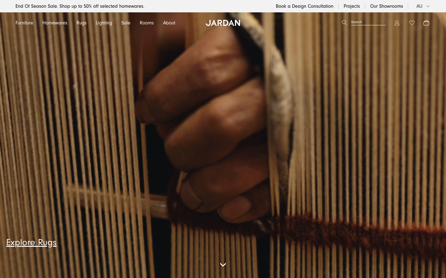 Screenshot of Jardan