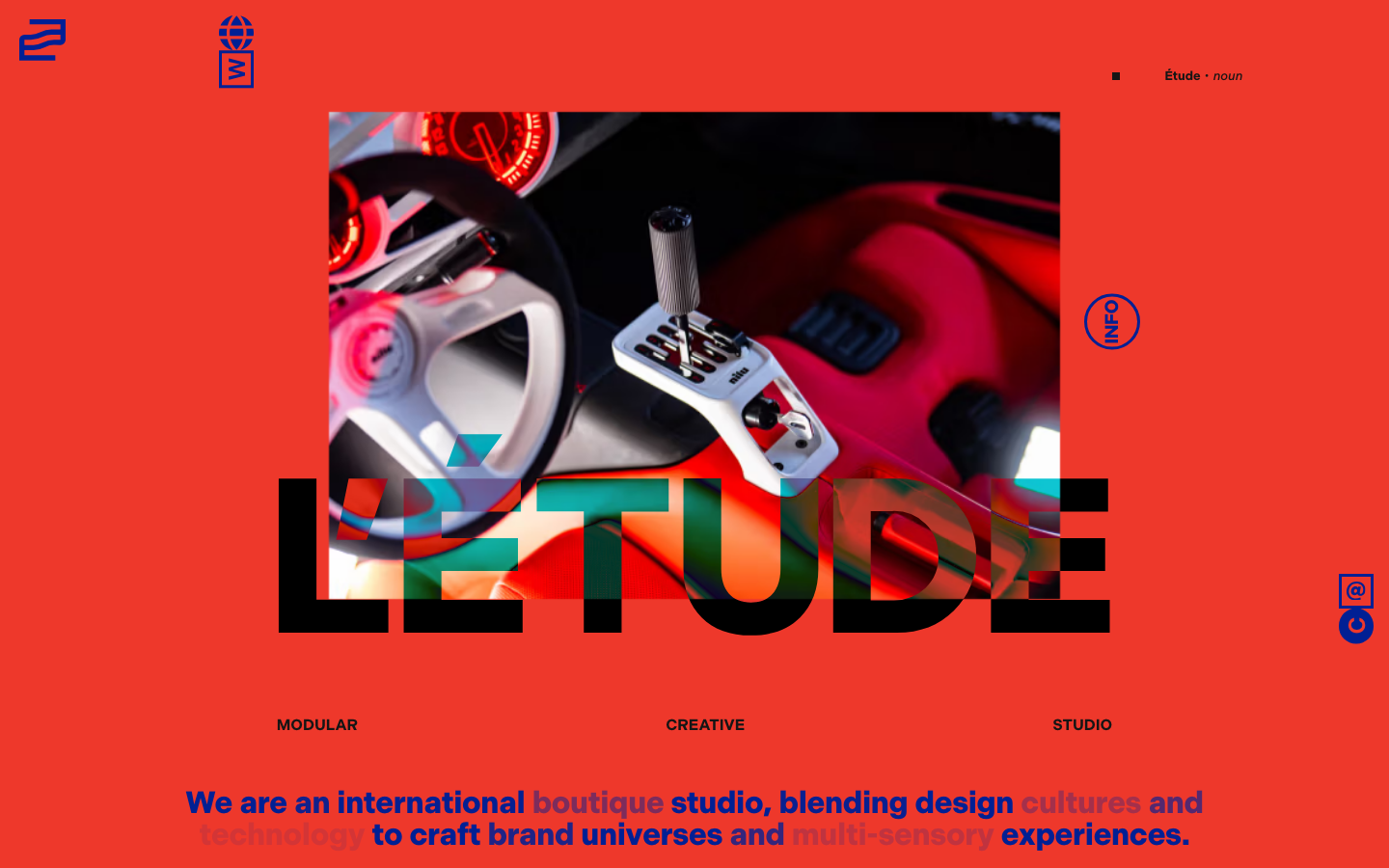 Screenshot of Letude