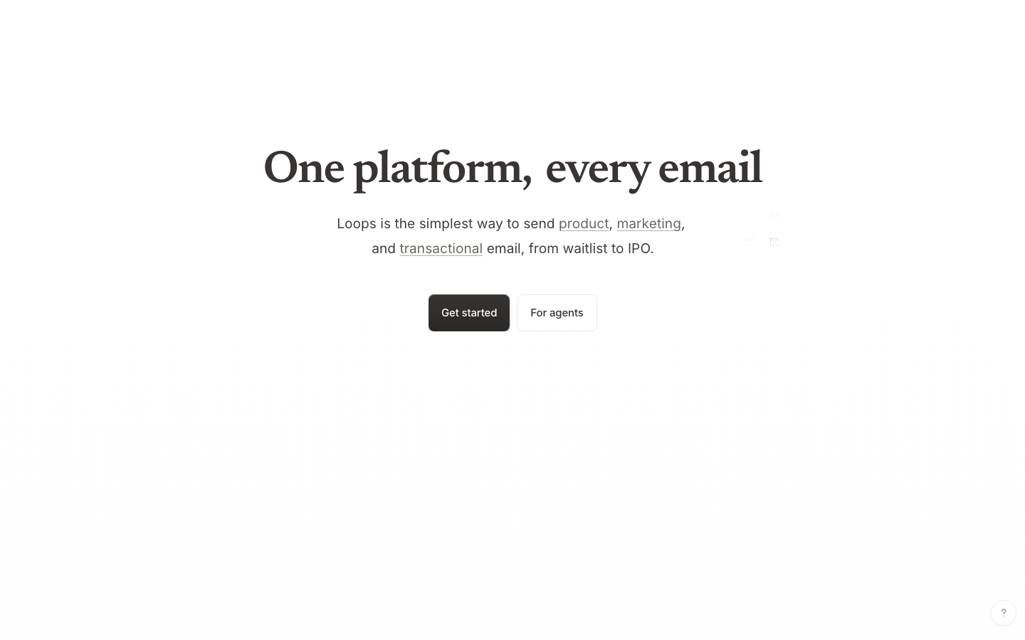 Screenshot of Loops