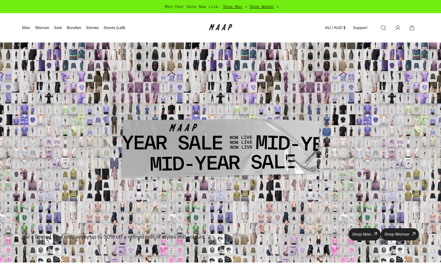 Screenshot of Maap