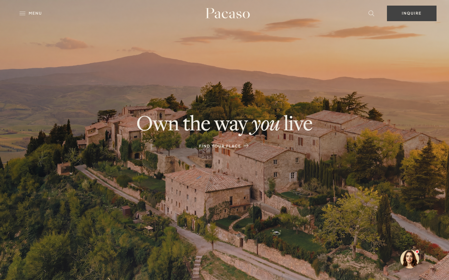 Screenshot of Pacaso