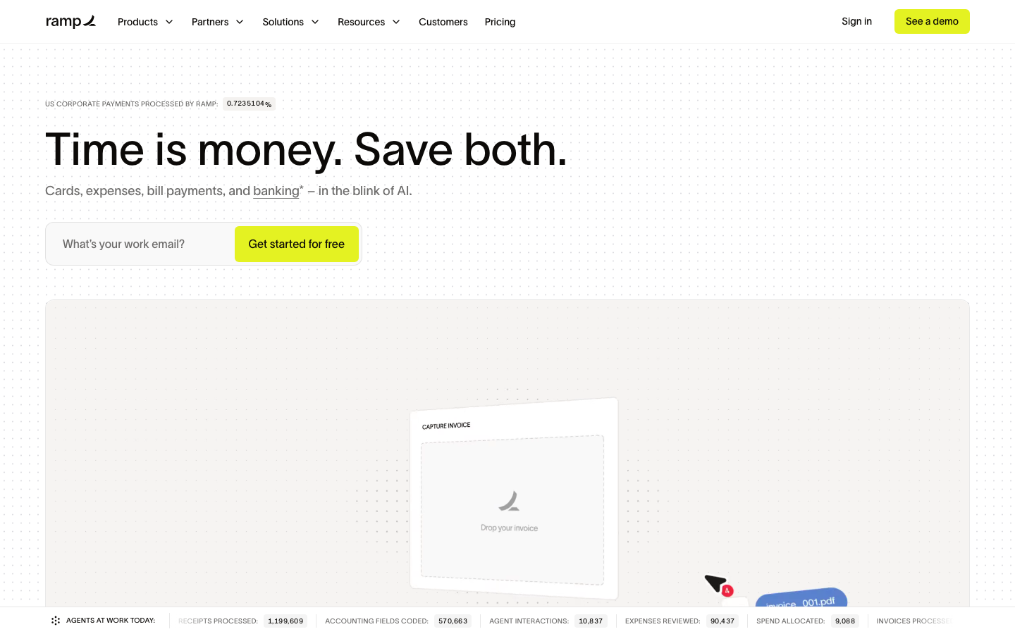 Screenshot of Ramp