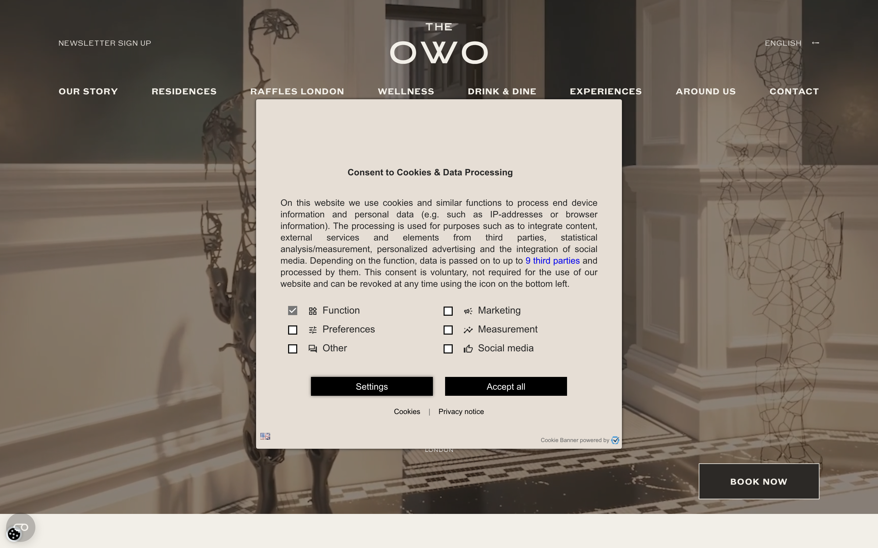 Screenshot of The Owo Residences