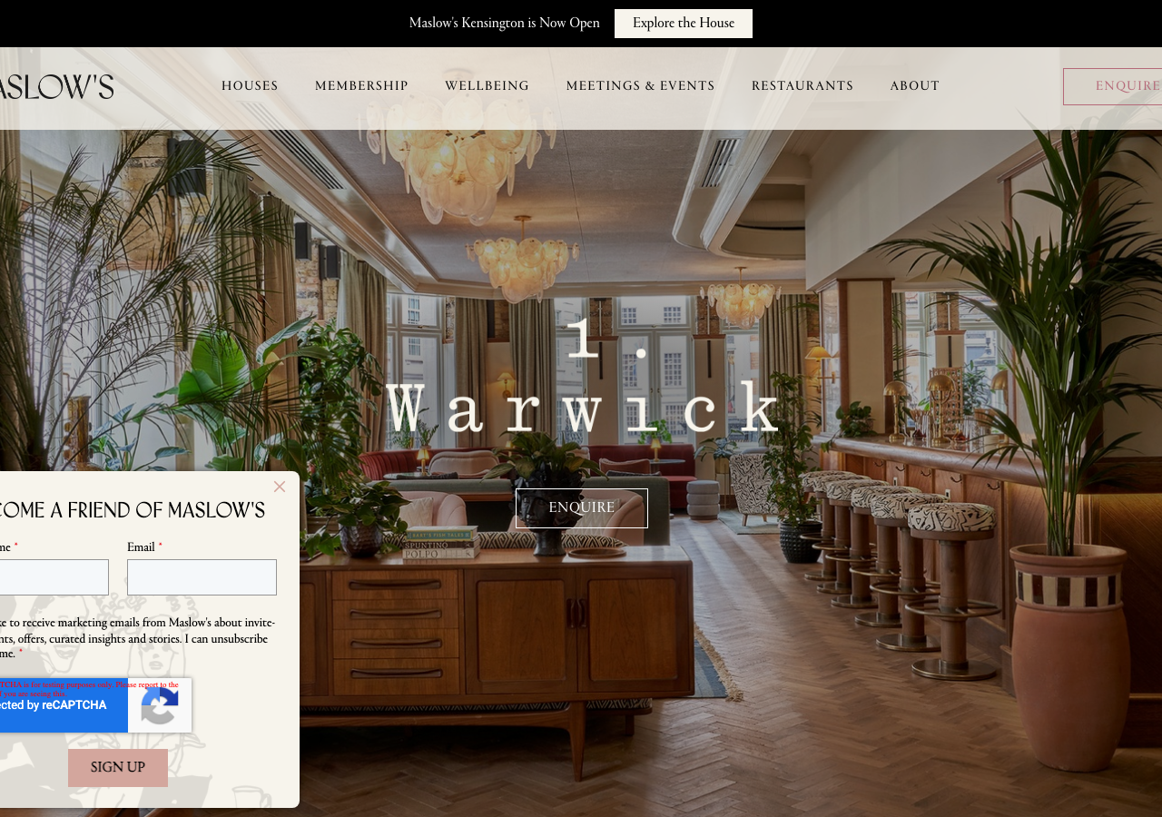 Screenshot of 1 Warwick