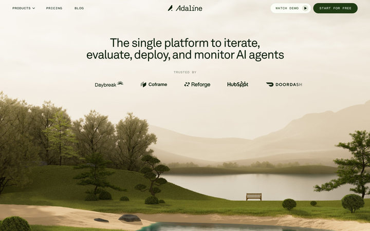 Screenshot of Adaline