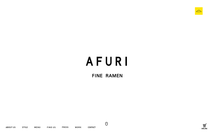 Screenshot of Afuri