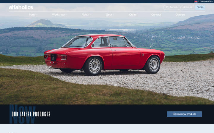 Screenshot of Alfaholics