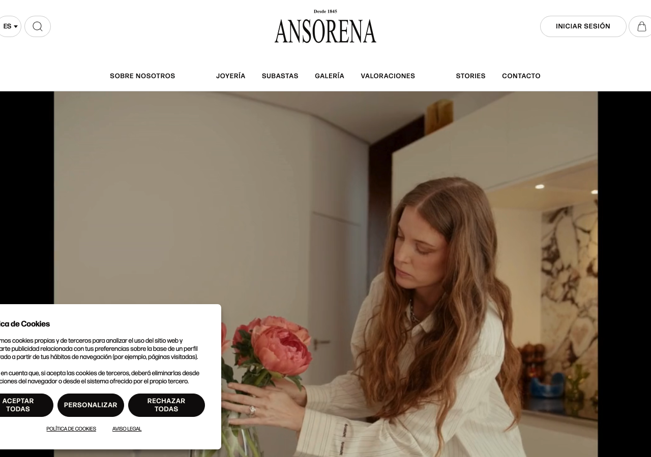 Screenshot of Ansorena