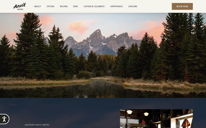 Screenshot of Anvil Hotel