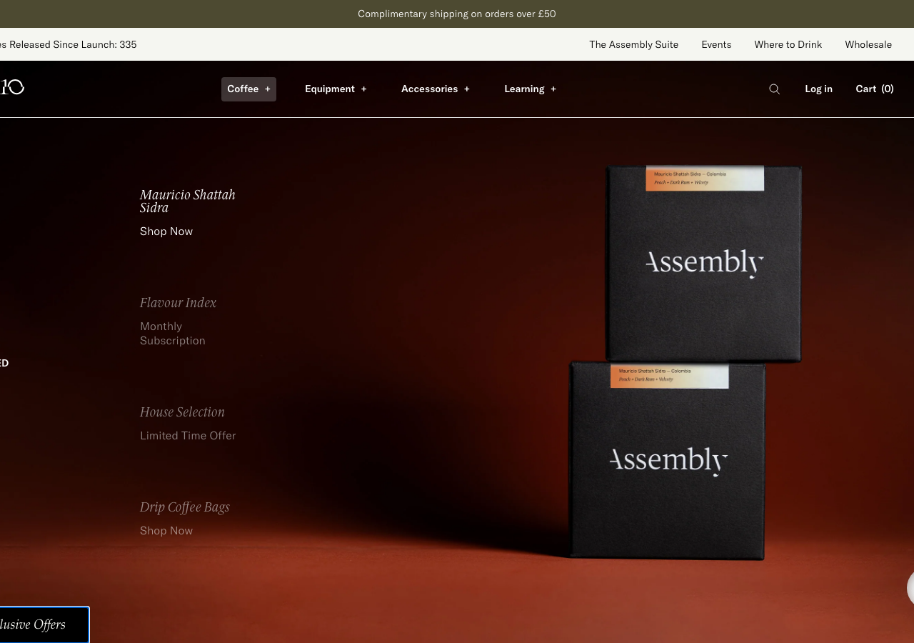 Screenshot of Assembly Coffee 2
