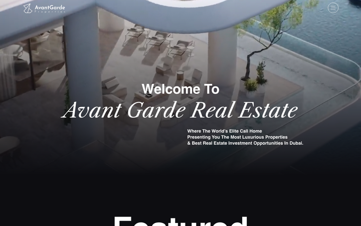 Screenshot of Avantgarde Properties
