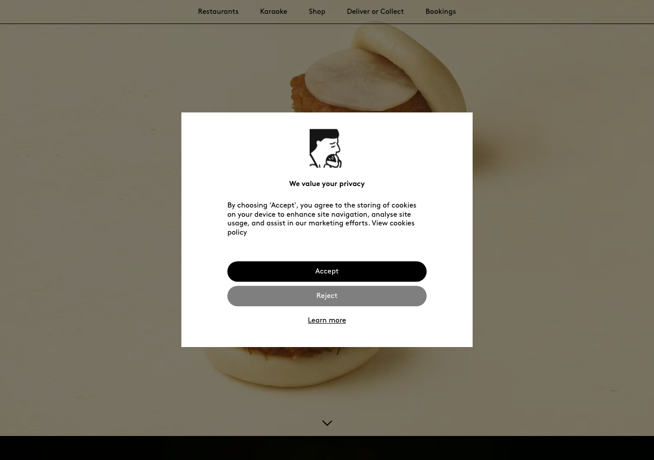 Screenshot of Bao London