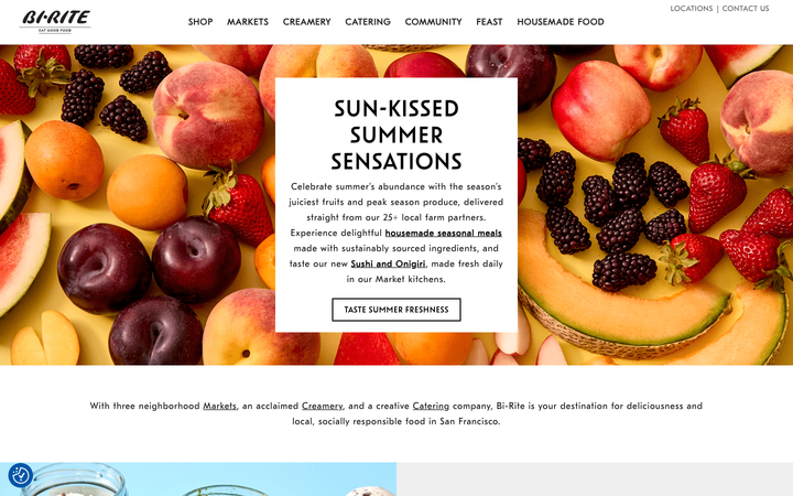 Screenshot of Bi Rite Market