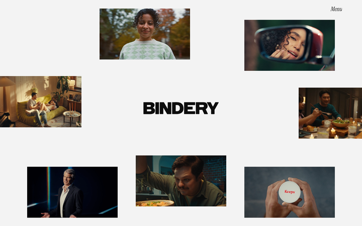Screenshot of Bindery