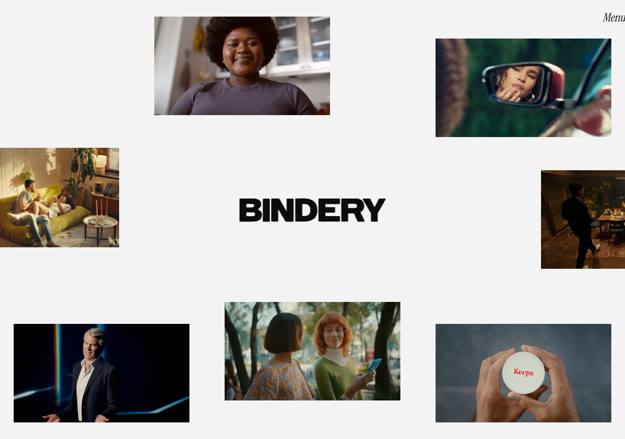 Screenshot of Bindery