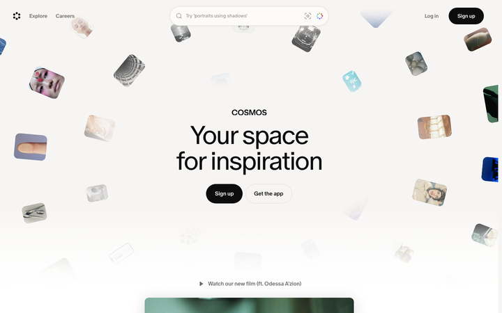 Screenshot of Cosmos