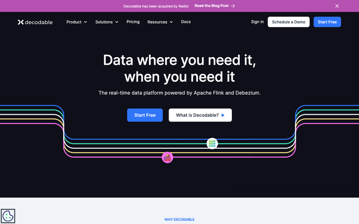 Screenshot of Decodable