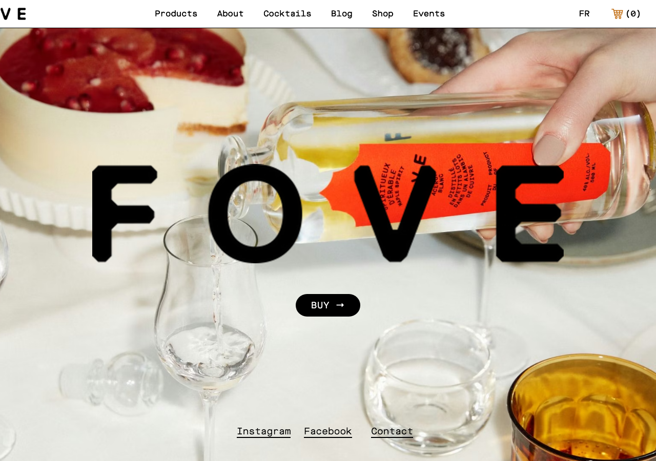 Screenshot of Distillerie Fove