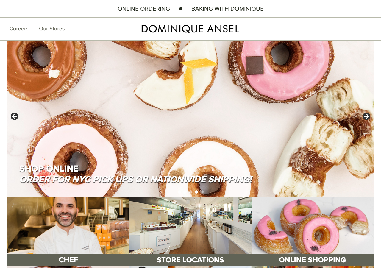 Screenshot of Dominique Ansel