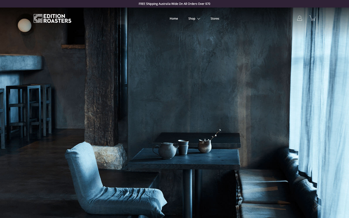 Screenshot of Edition Roasters