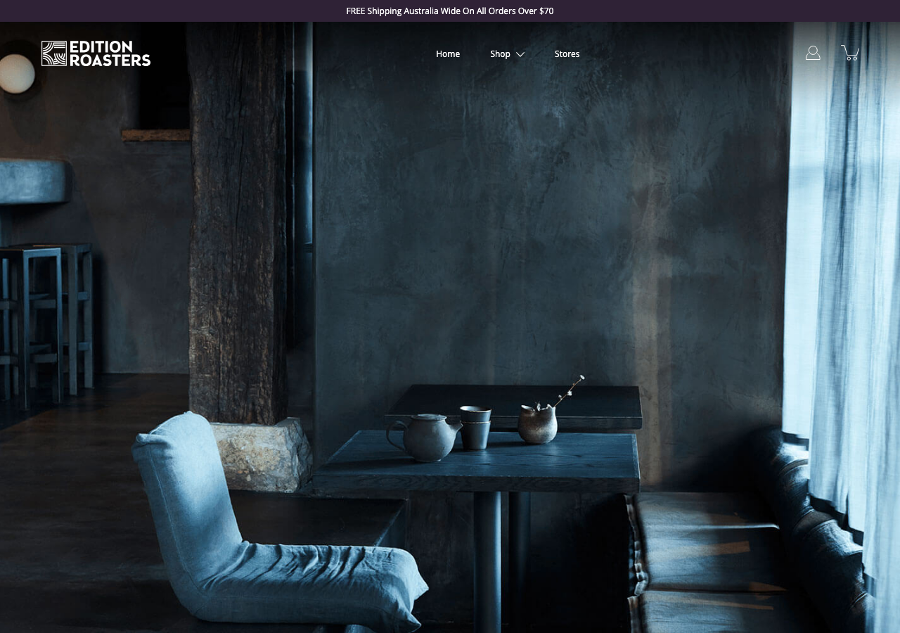 Screenshot of Edition Roasters