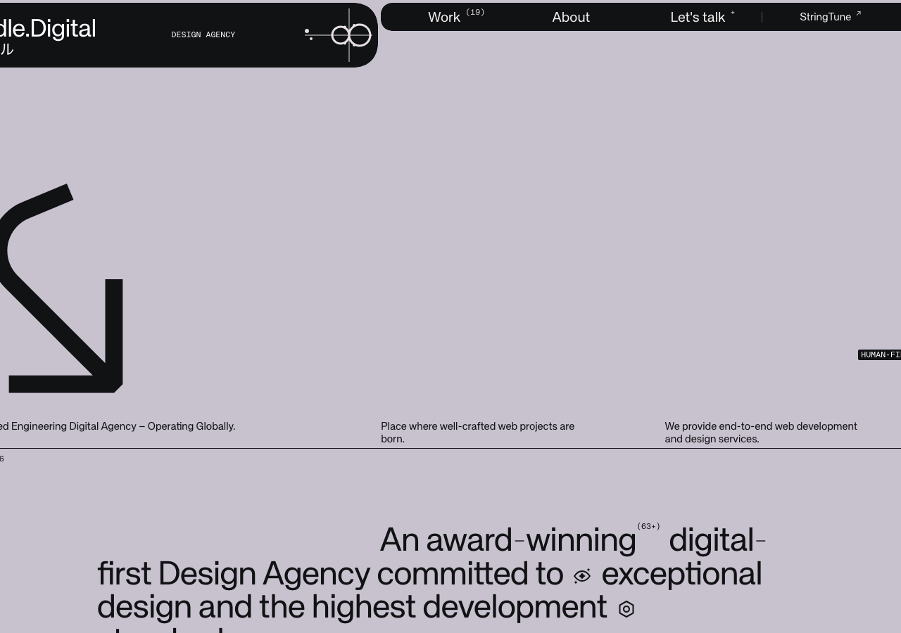 Screenshot of Fiddle Digital