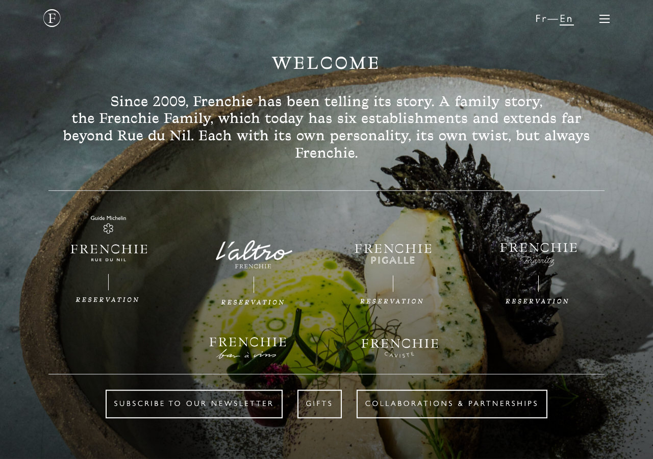 Screenshot of Frenchie Restaurant