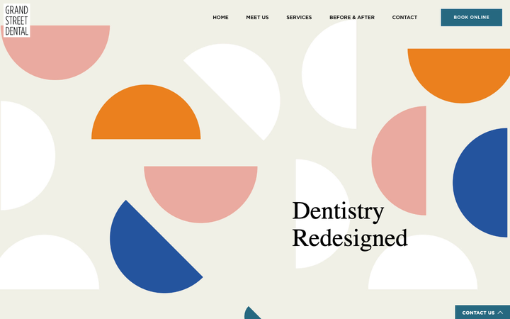 Screenshot of Grand Street Dental 2