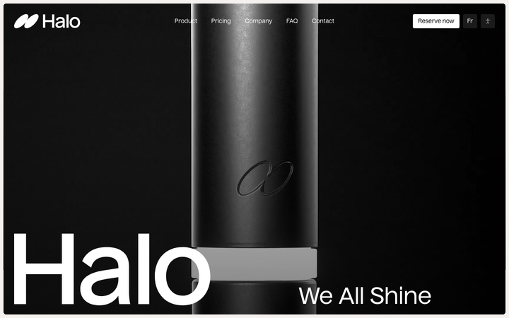 Screenshot of Halo Dental