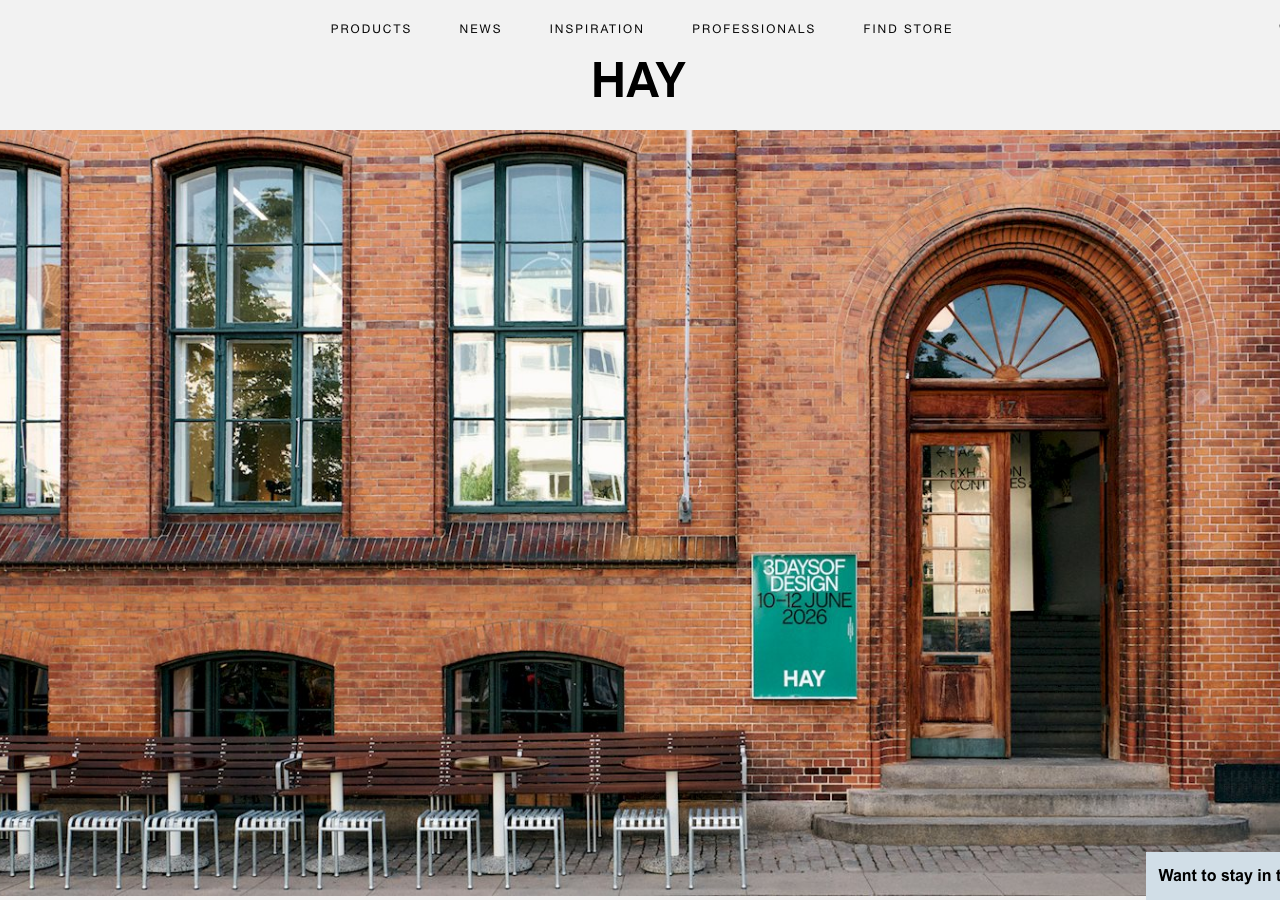 Screenshot of Hay