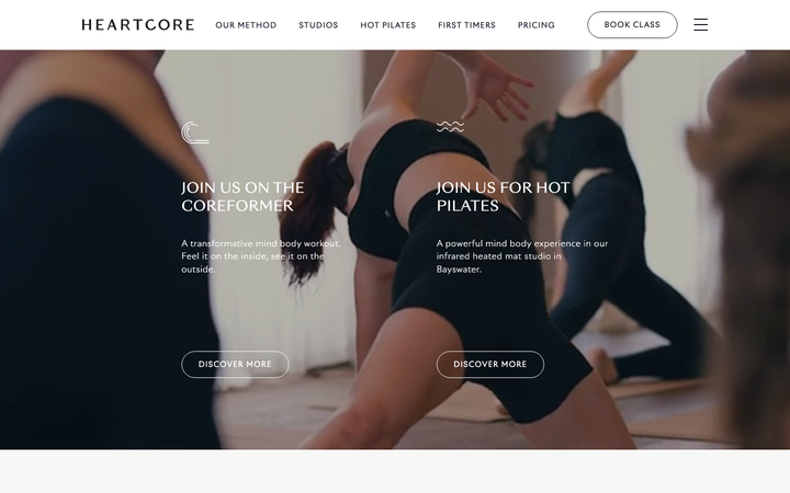 Screenshot of Heartcore