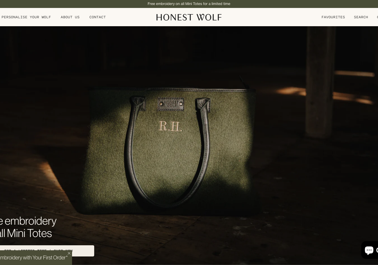 Screenshot of Honest Wolf