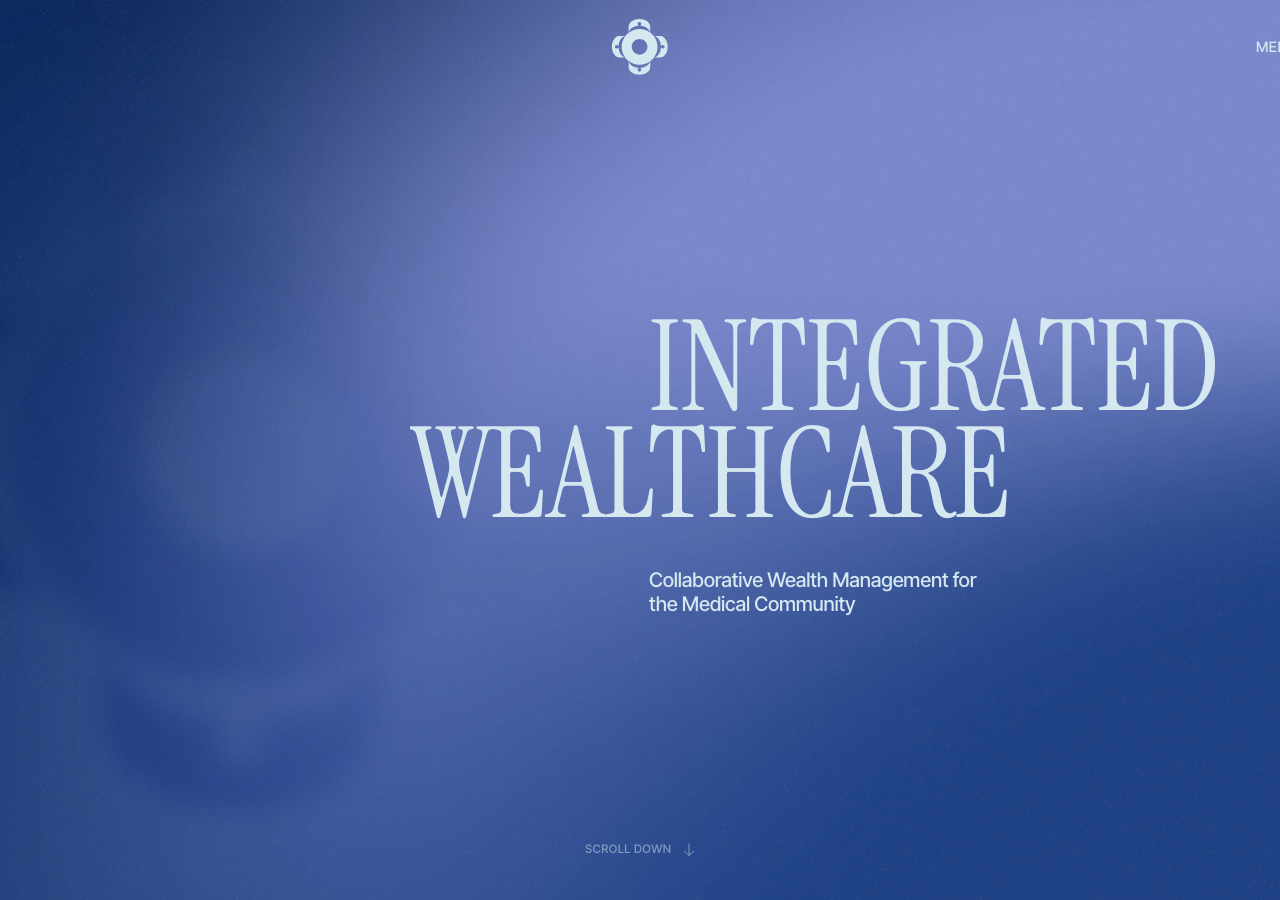 Screenshot of Integrated Wealthcare