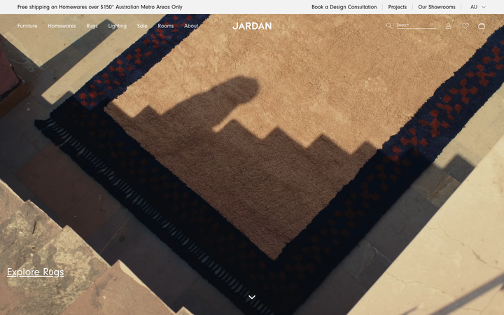 Screenshot of Jardan