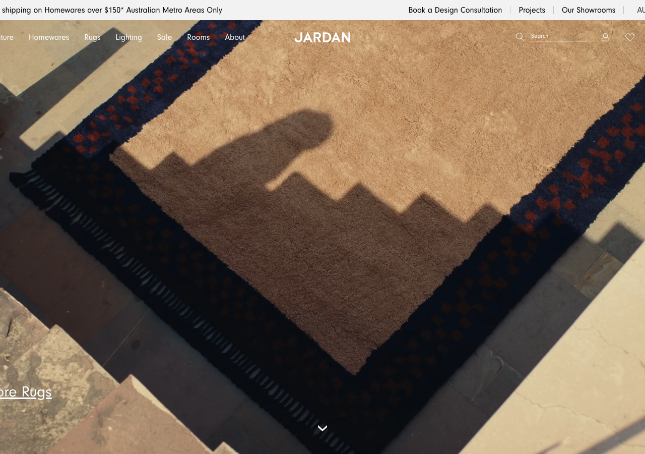 Screenshot of Jardan
