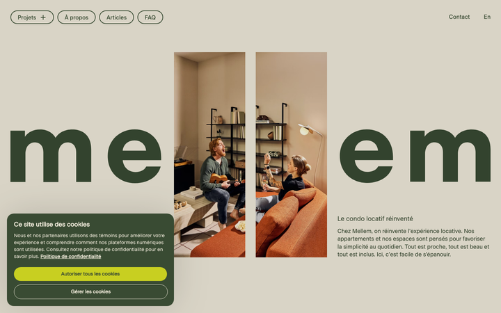 Screenshot of Mellem