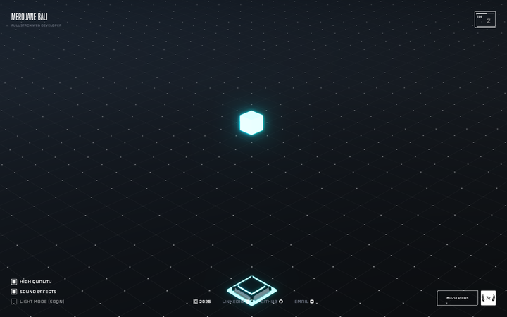 Screenshot of Merouane Bali