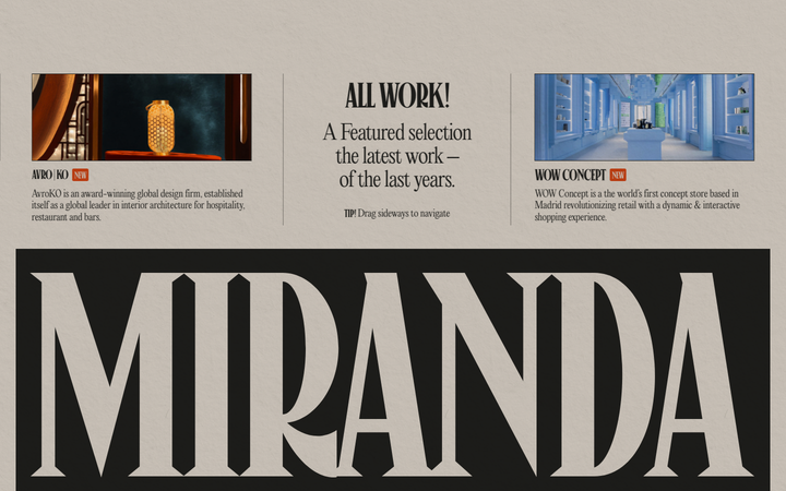 Screenshot of Miranda