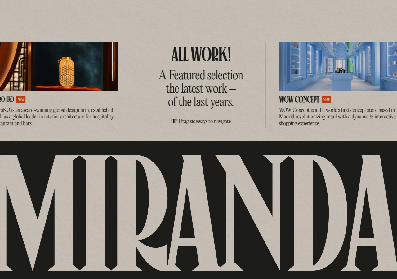 Screenshot of Miranda