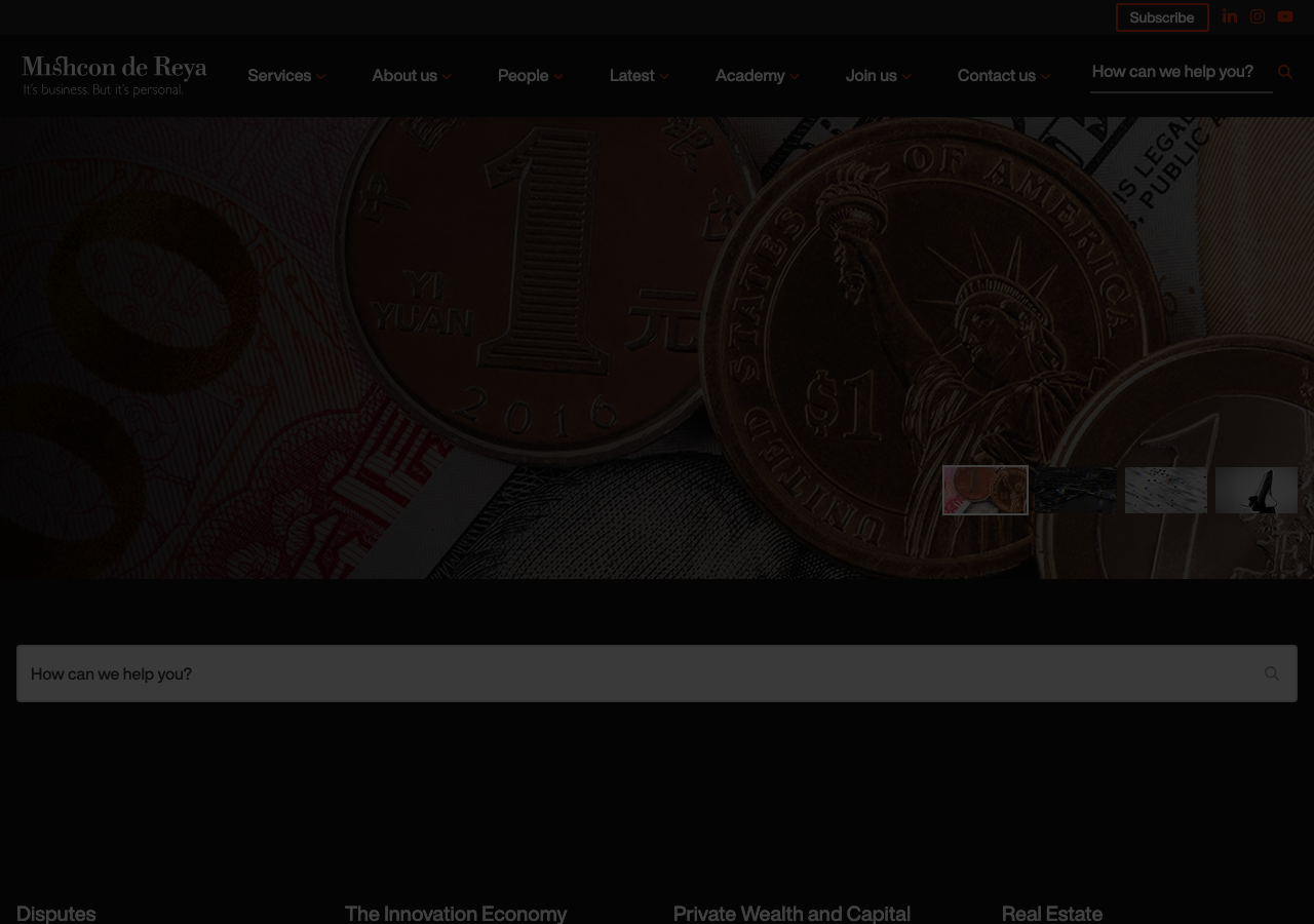 Screenshot of Mishcon De Reya 2