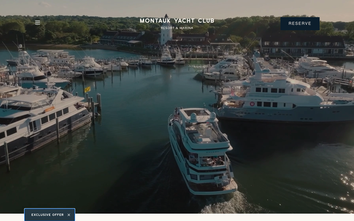 Screenshot of Montauk Yacht Club