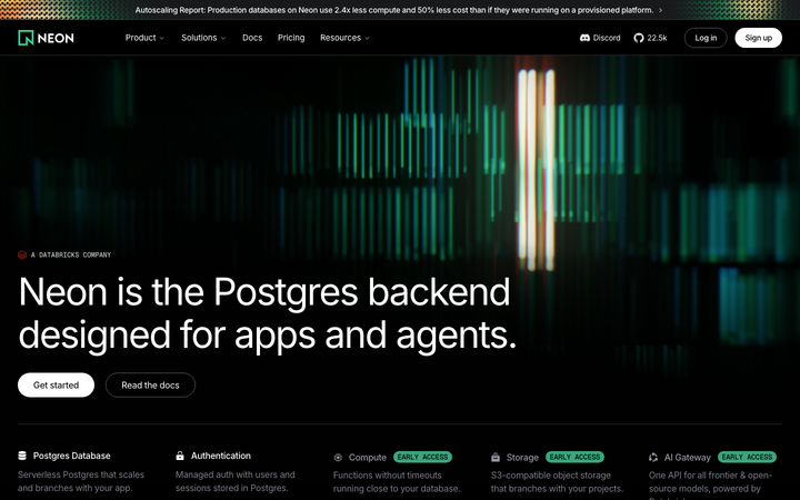 Screenshot of Neon