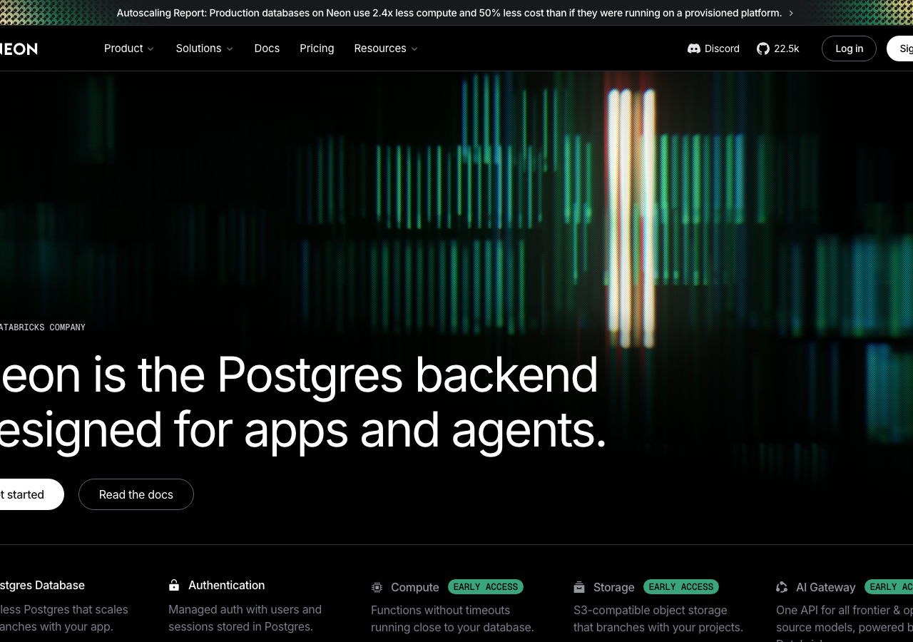Screenshot of Neon