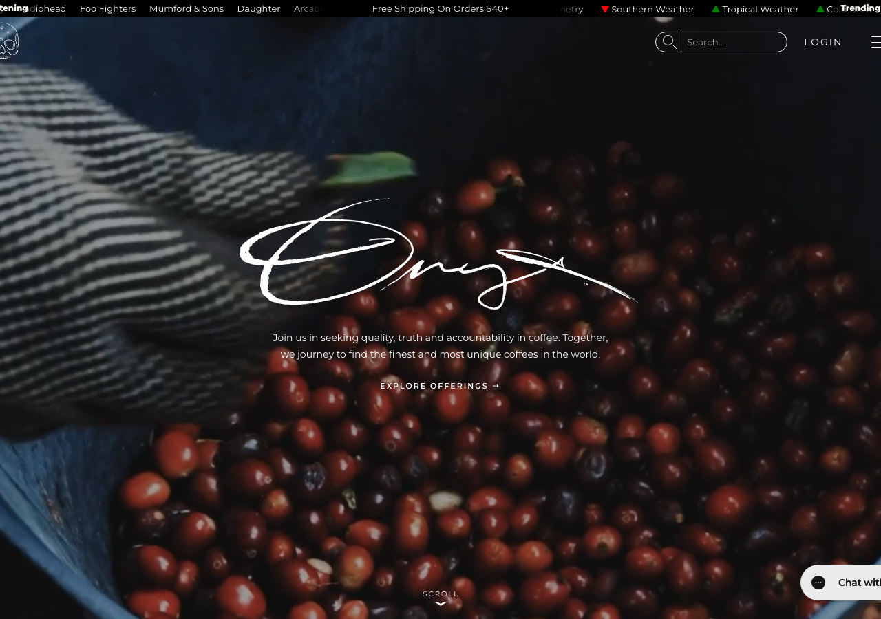 Screenshot of Onyx Coffee Lab 2