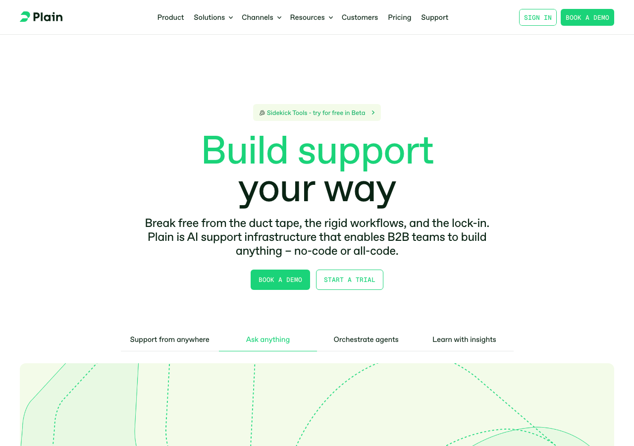 Screenshot of Plain