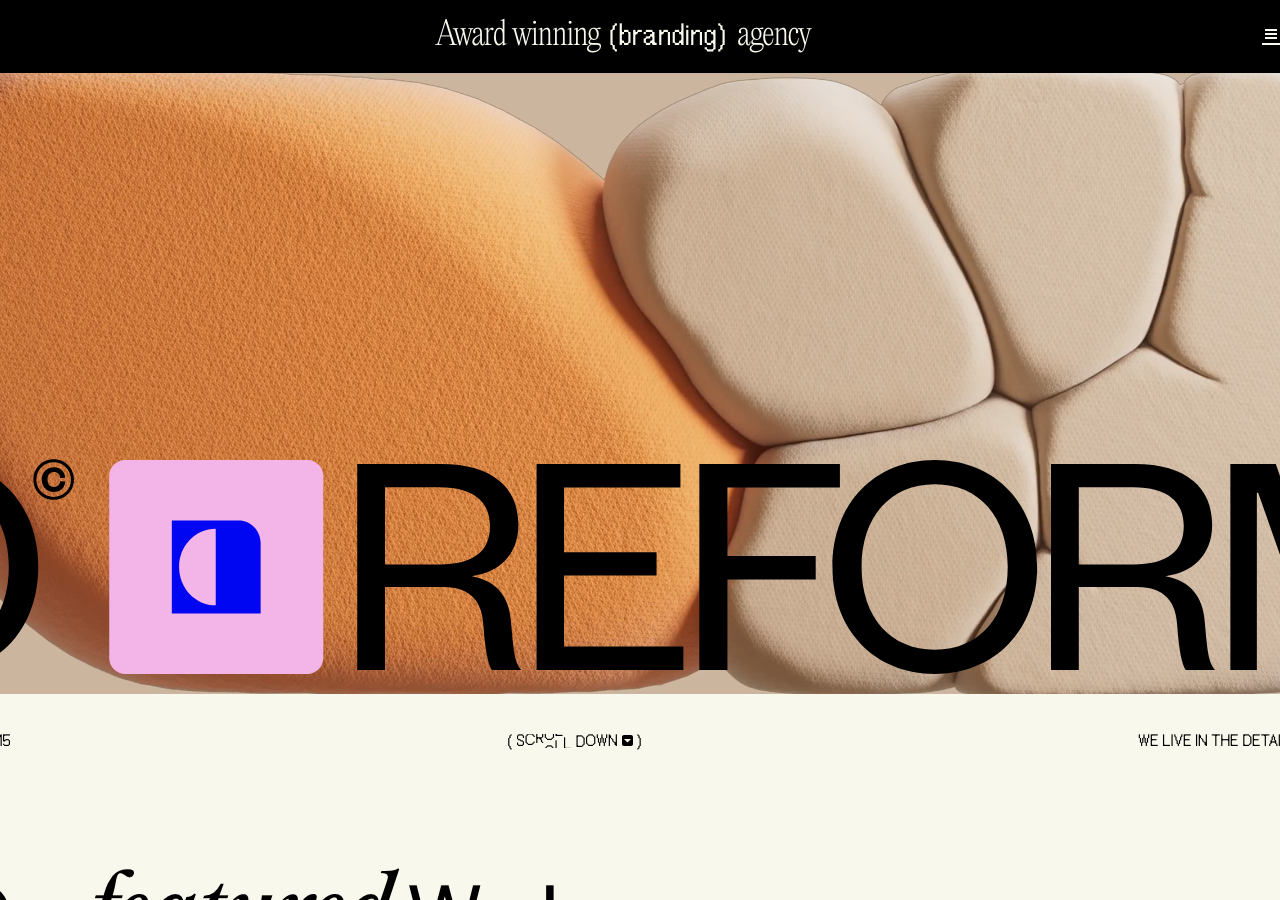 Screenshot of Reform Collective
